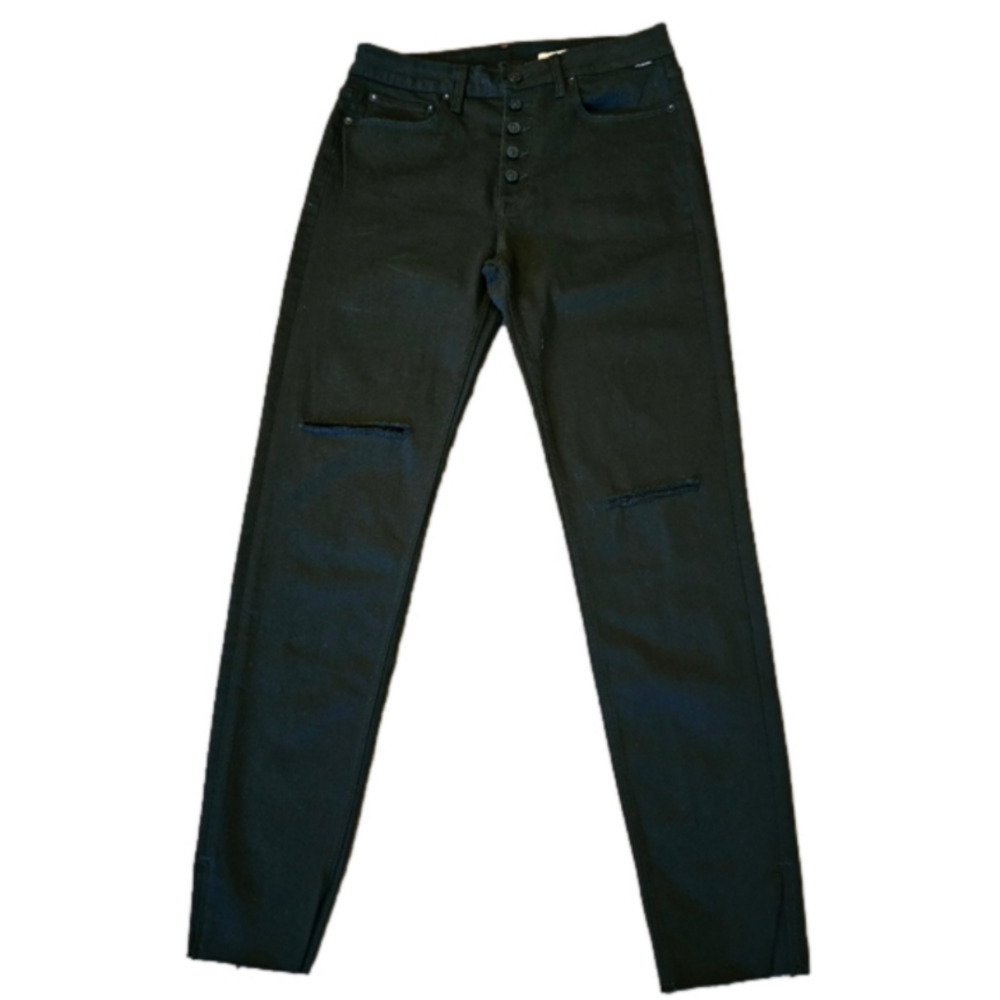 NOEND High Rise Skinny Black Stretch Jeans Size 30